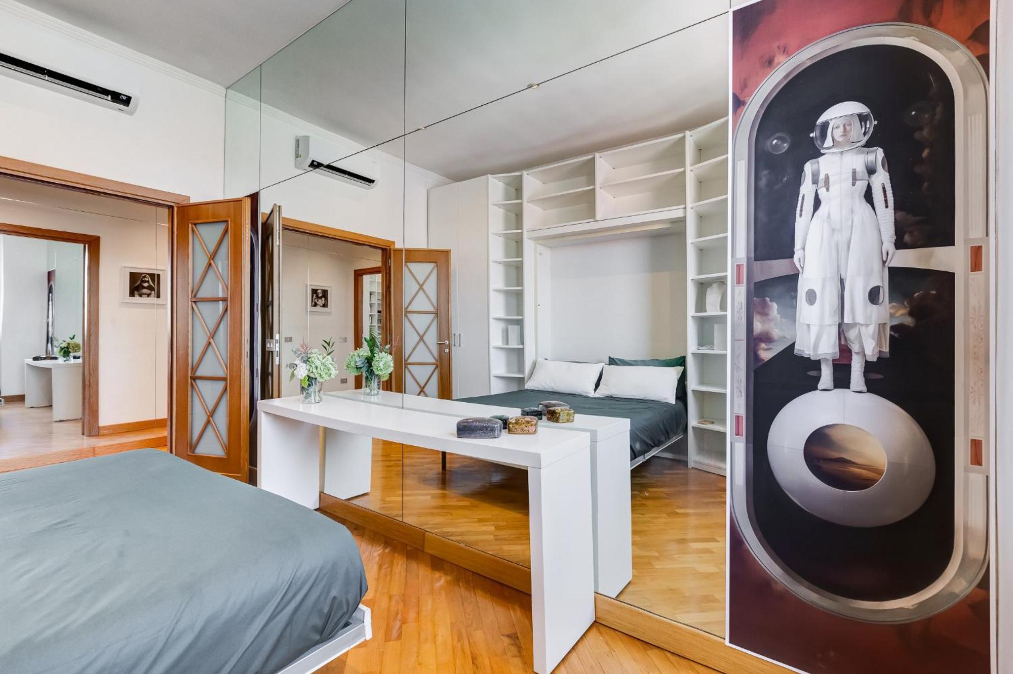 San Giovanni Attico Luxury Vicino Metro A E C Appartement Rome