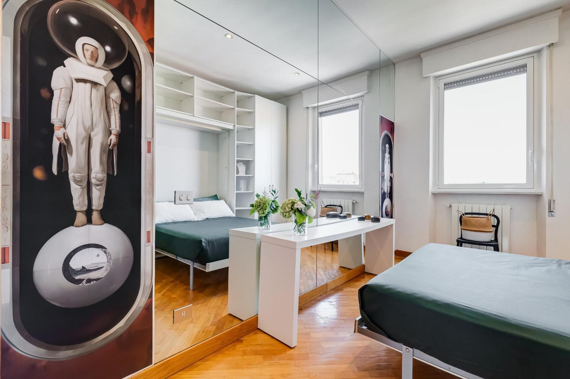Appartement San Giovanni Attico Luxury Vicino Metro A E C Rome